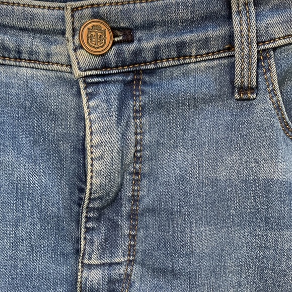 Talbots Flawless High Waist Jeggings Crop Jeans 12P - Picture 2 of 8